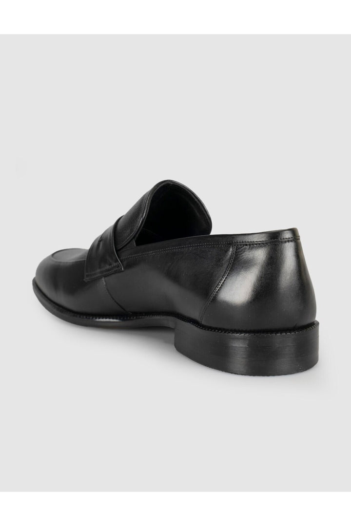 Cabani Shoes Chaussures classiques pour hommes en cuir noir premium - Multicolore