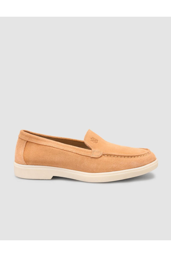 Cabani Shoes MonaMae 100% Cuir Véritable Mocassins Femme Suédé Orange - Orange