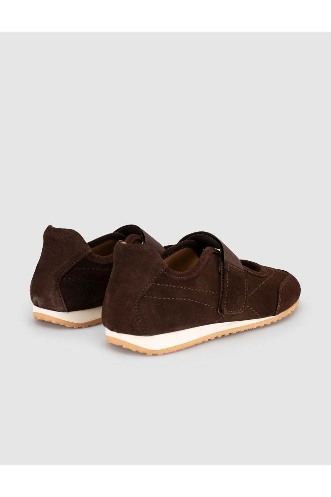 Cabani Shoes Chaussures décontractées pour femmes en cuir de vachette véritable marron - Multicolore