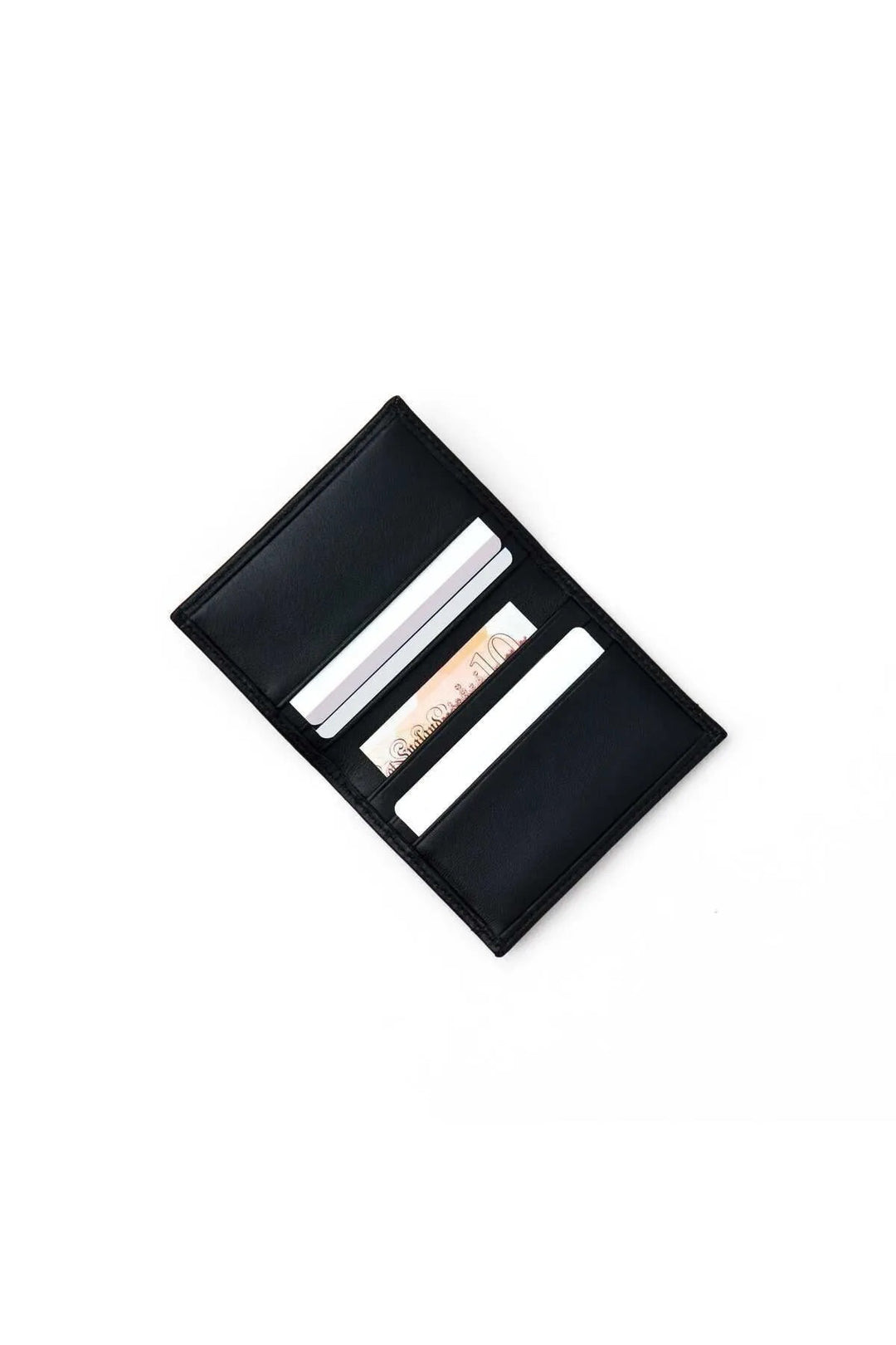 helmbrook Porte-cartes en cuir véritable pour homme Multi-Bay RFID Protégé Townsend Noir