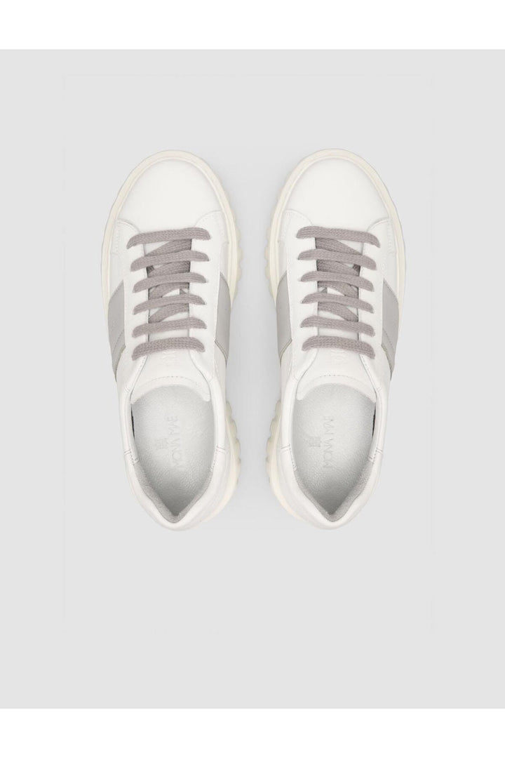 Cabani Shoes MonaMae %100 Cuir Véritable Blanc - Blanc