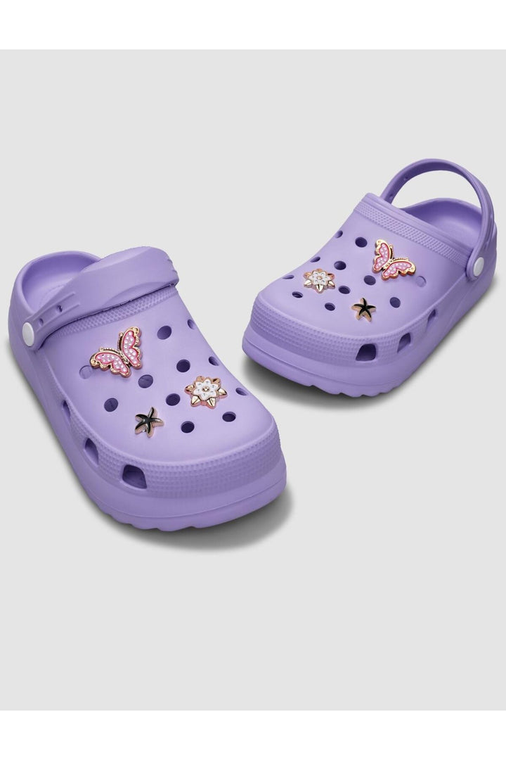 Cabani Shoes Snx Sandale femme en EVA avec détails en pierre lilas - Lilas