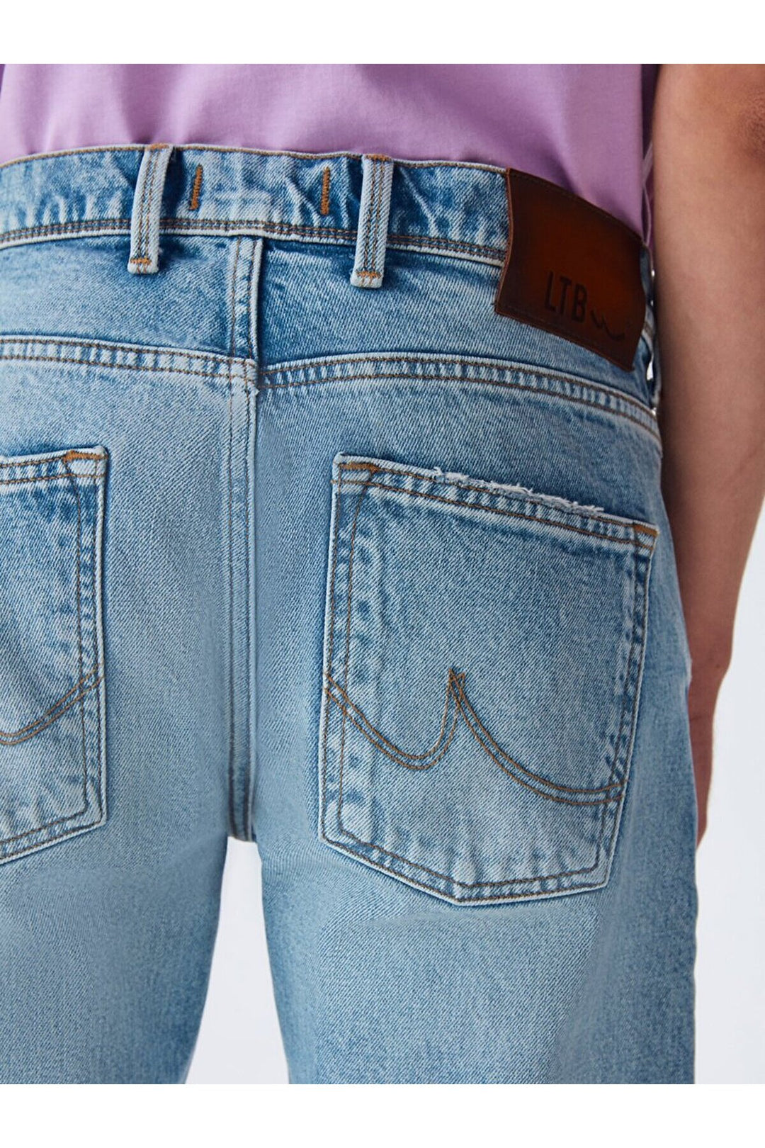 LTB Pantalon en jean Diego X Y à taille moyenne et à jambes étroites