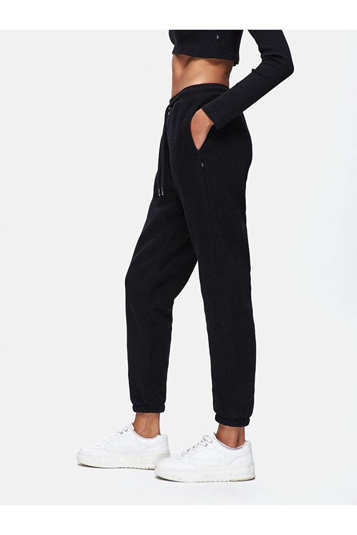 LTB Pantalon de jogging noir coupe régulière - si̇yah_200