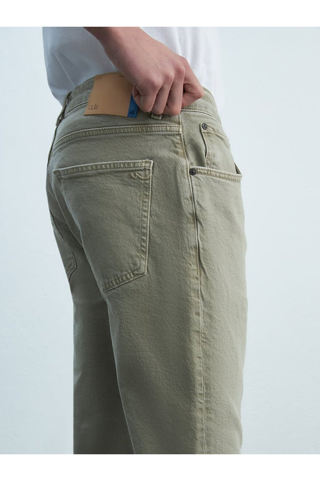 LTB Pantalon en jean taille moyenne à jambes étroites Renar