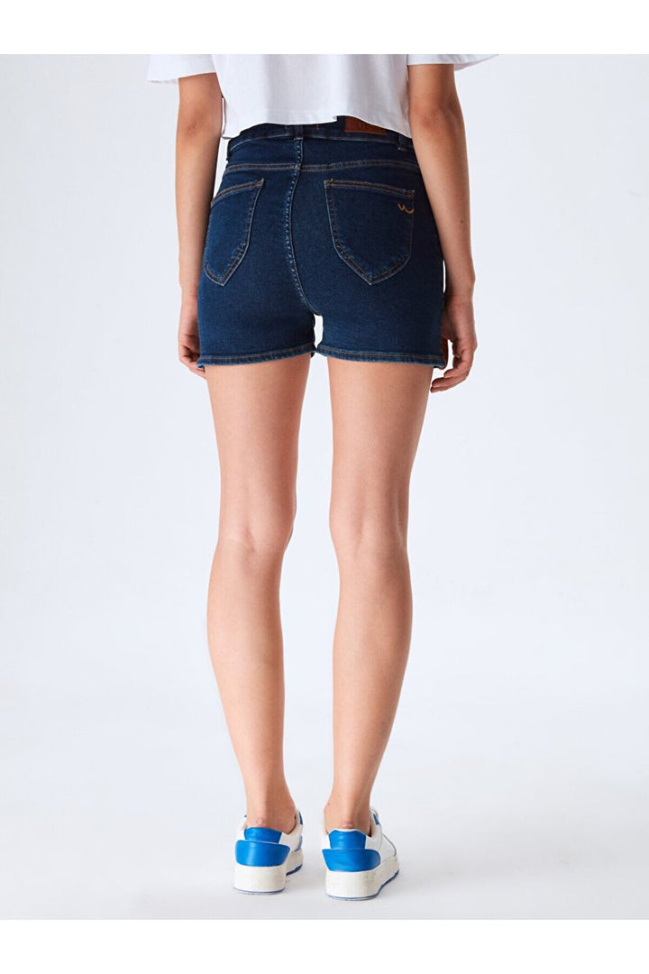 LTB Short en jean taille haute Lariss