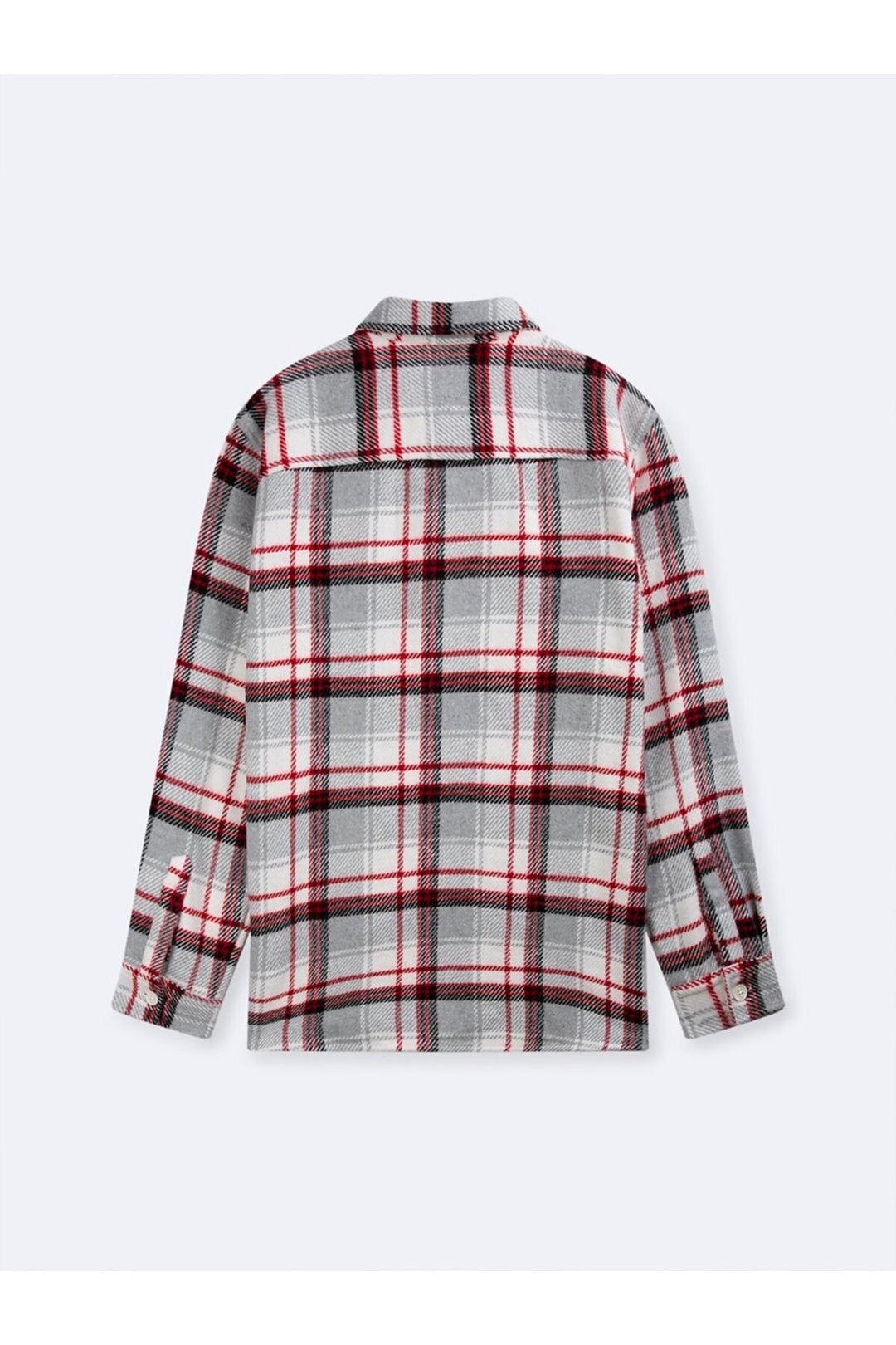 LTB Chemise à carreaux grise à manches longues de bûcheron - Gris