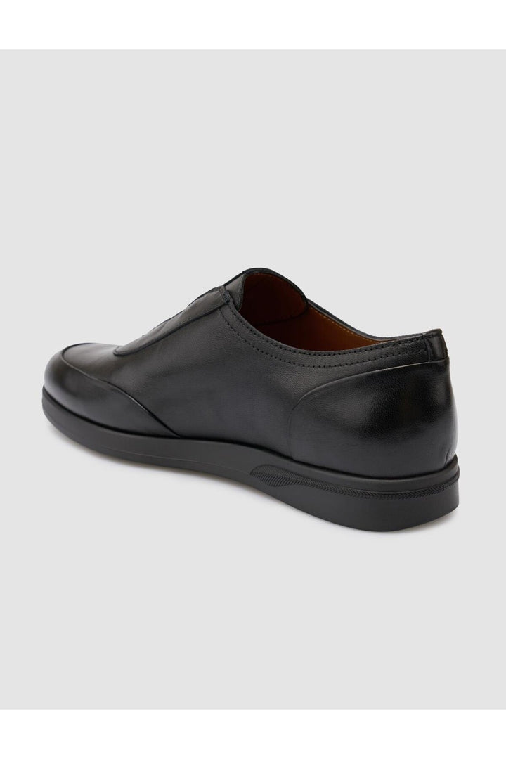 Cabani Shoes Chaussures de ville pour hommes en cuir véritable noir 100% - Multicolore
