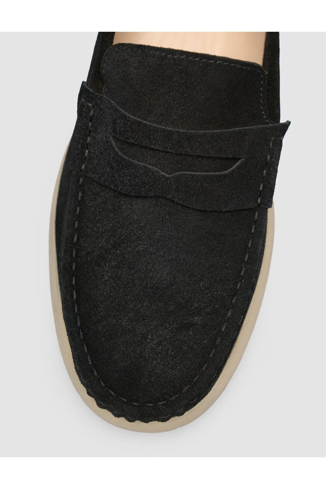 Cabani Shoes Chaussures Loafer pour Homme en Cuir Véritable Noires - Multicolore