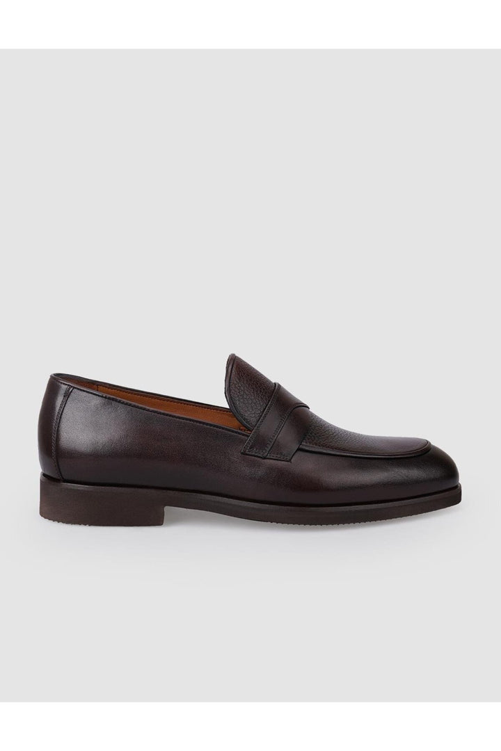 Cabani Shoes %100 Cuir véritable Chaussures classiques pour hommes Marron - Multicolore