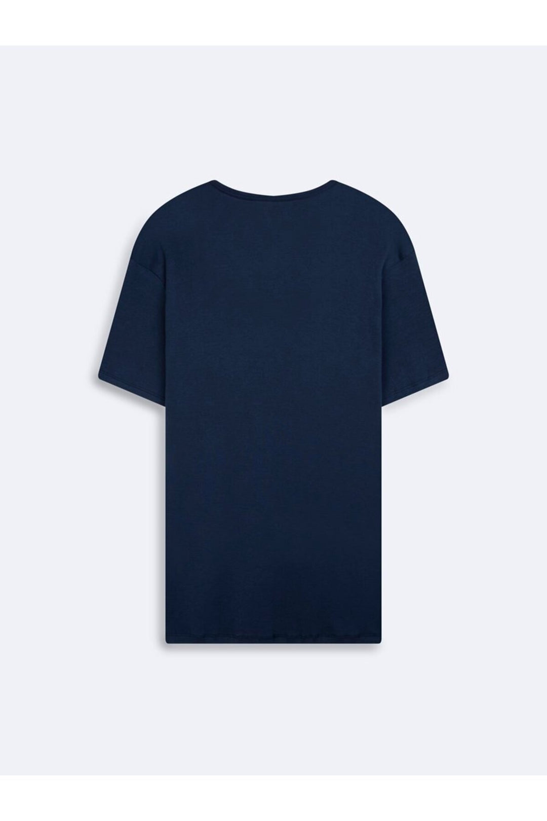 LTB T-shirt Basic Bleu marine Col V - Bleu marine