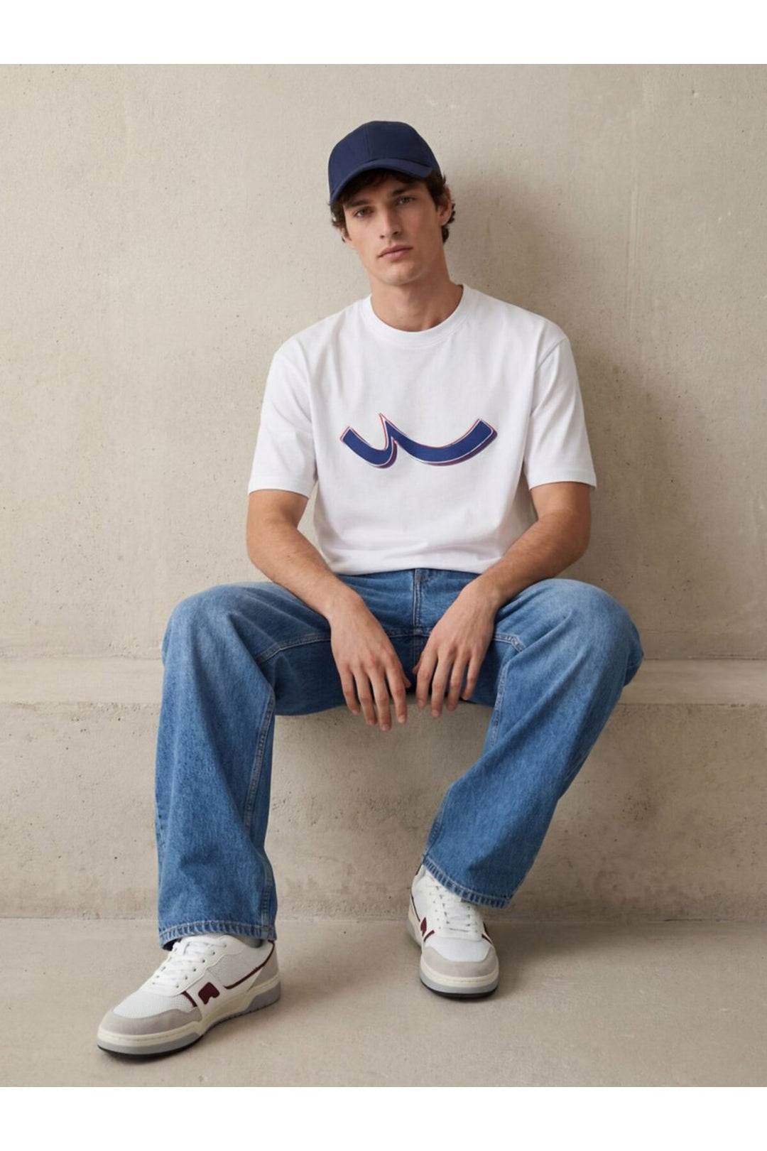 LTB T-shirt Blanc Imprimé Logo - Blanc