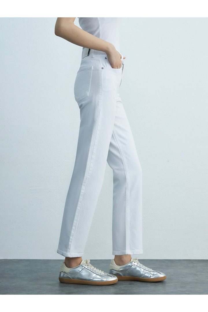 LTB Pantalon en jean coupe confortable avec jambes droites New Wanda - Blanc_100