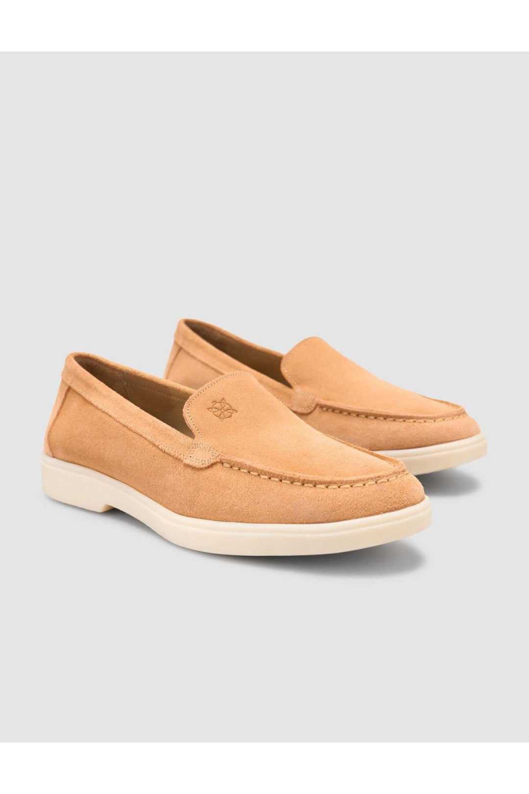 Cabani Shoes MonaMae 100% Cuir Véritable Mocassins Femme Suédé Orange - Orange