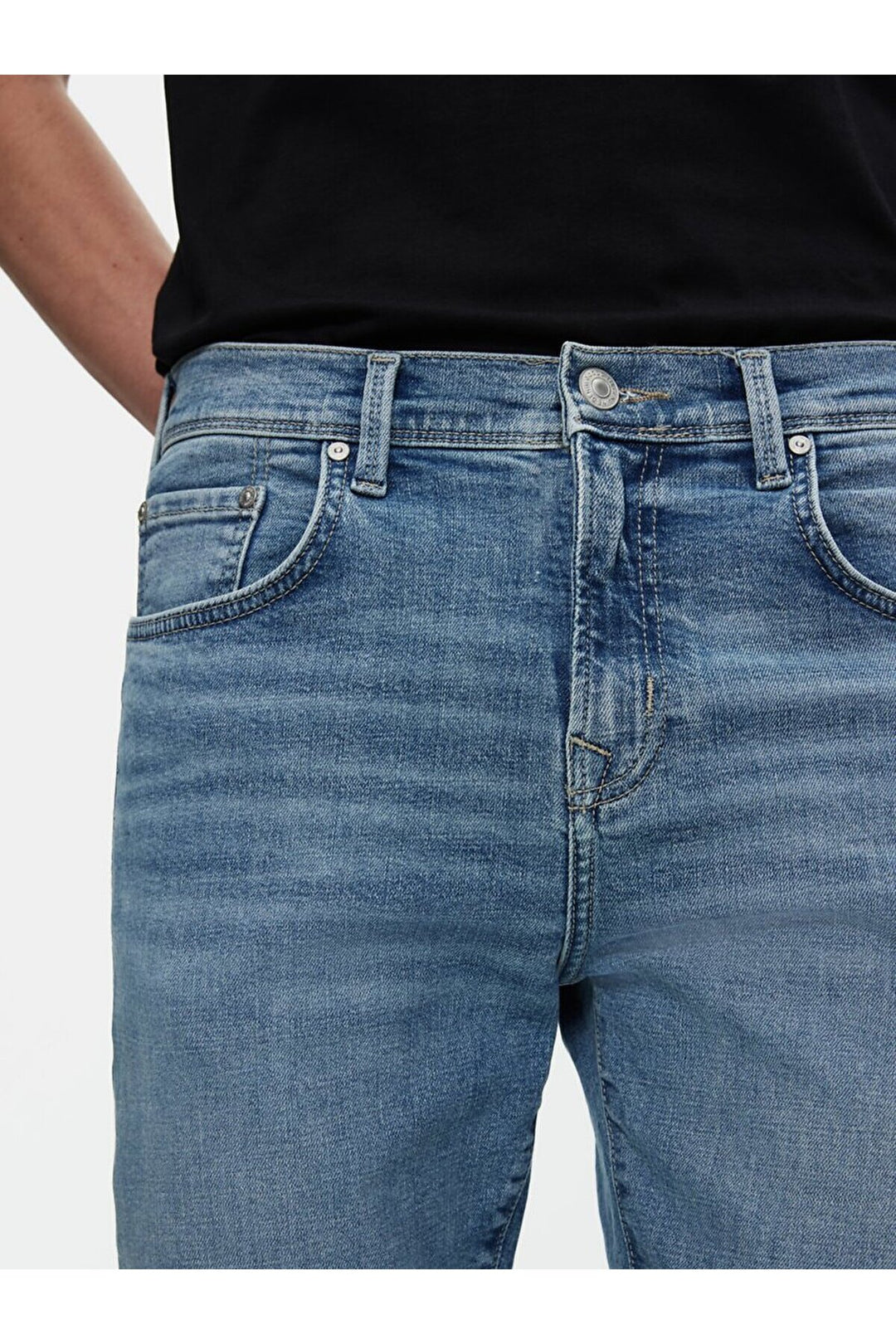 LTB Pantalon en jean Diego X Y à taille moyenne et à jambes étroites - karişik_55918
