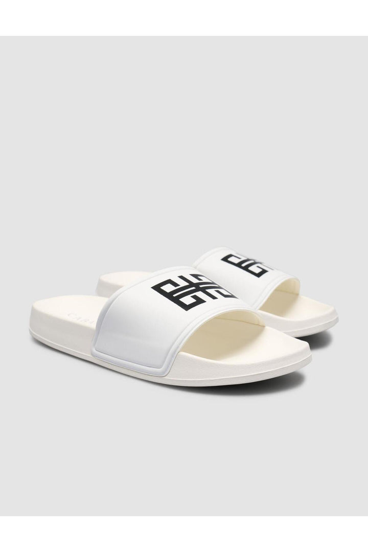 Cabani Shoes Sandales pour hommes blanches - Blanc