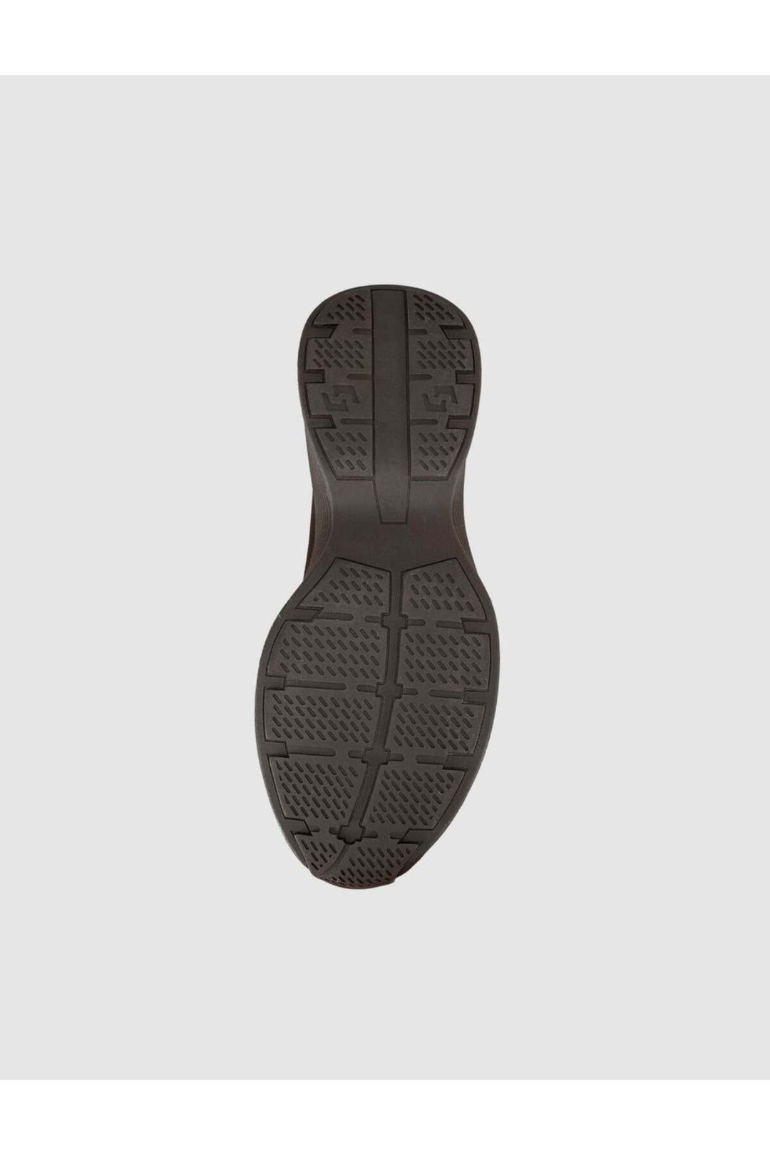 Cabani Shoes Castello Café Tricot & Cuir de Vache Véritable Baskets pour Hommes - Marron