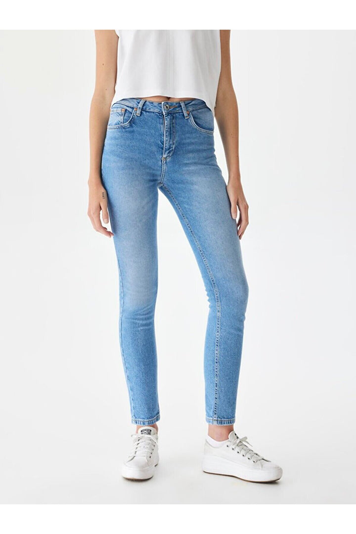 LTB Pantalon Slim Ronna X Mi-Douceur - orta Bleu_