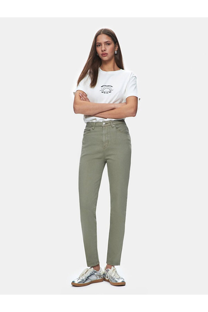 LTB Pantalon taille haute Dores Slım Mom Jean