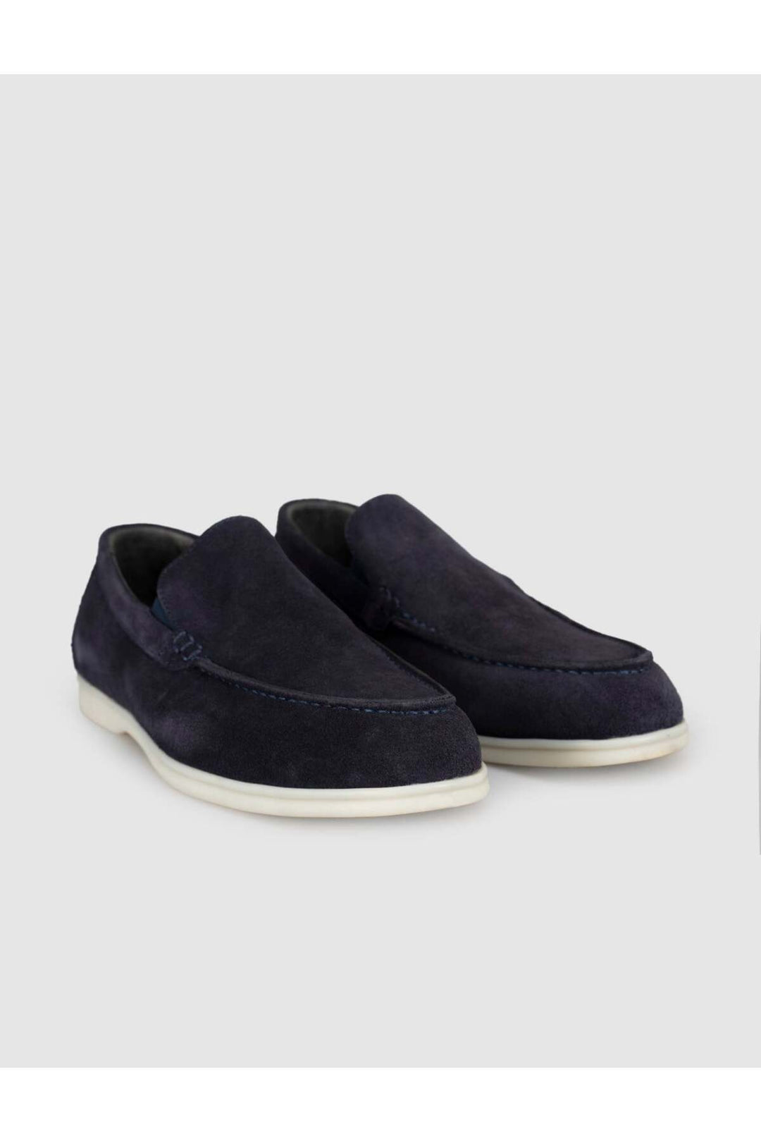 Cabani Shoes Mocassins en daim bleu marine pour homme - Bleu marine
