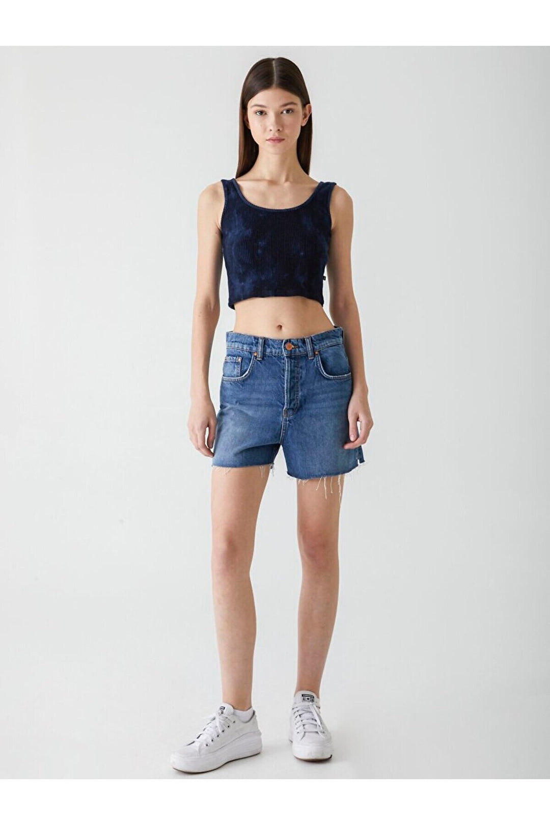 LTB Short en jean à taille haute Deana