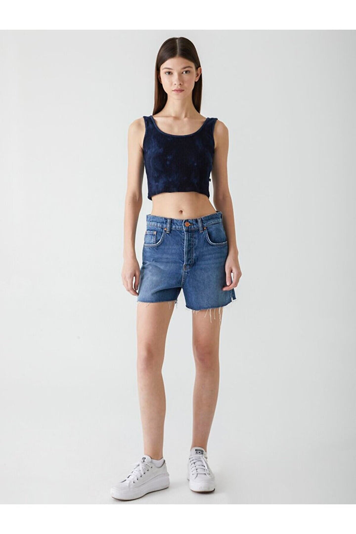 LTB Short en jean à taille haute Deana
