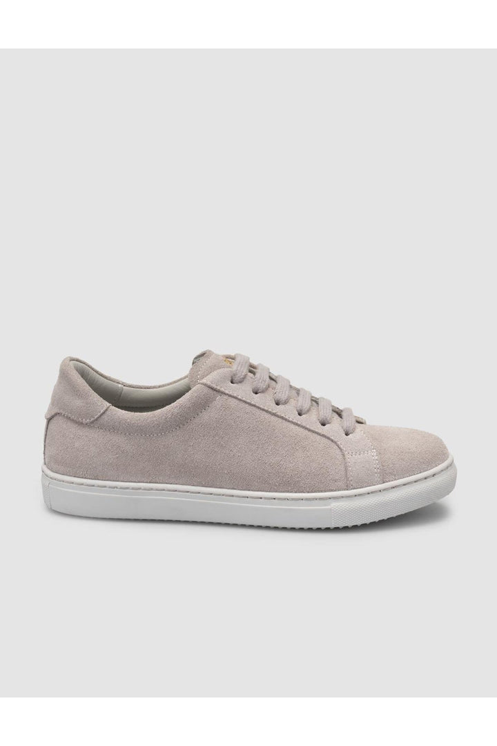 Cabani Shoes MonaMae Baskets en Suède Grises pour Femmes - Gris