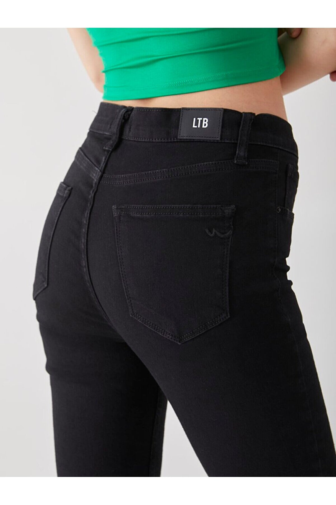 LTB Pantalon en jean à taille mi-haute Amy X