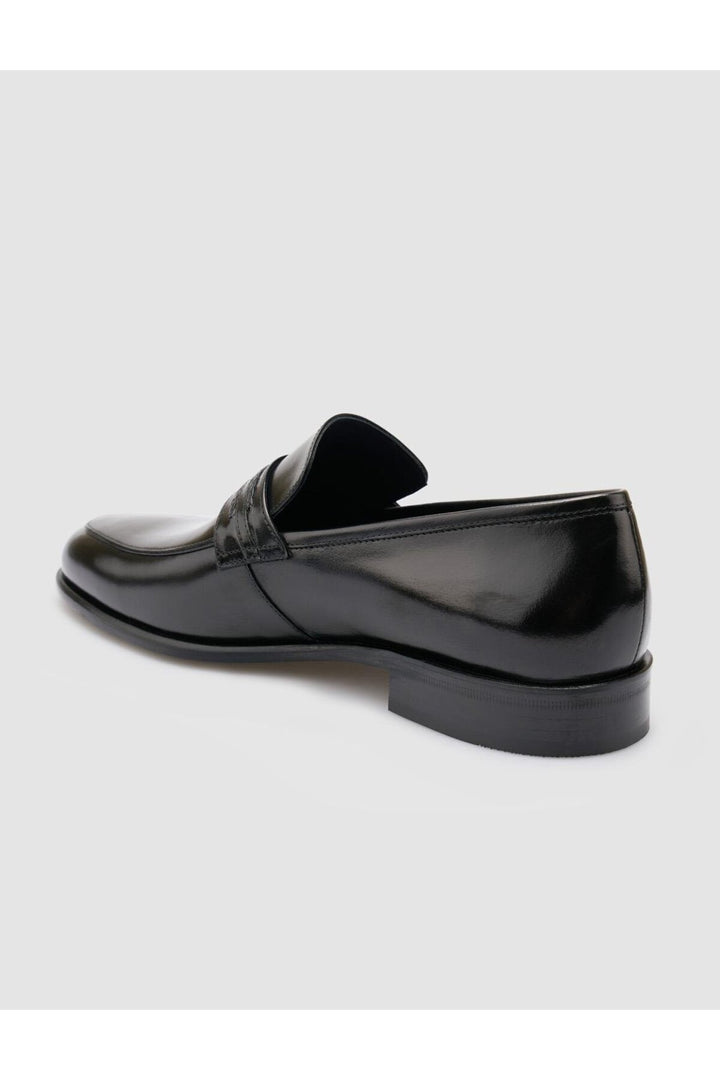 Cabani Shoes %100 Cuir véritable Chaussures classiques pour hommes noires - Multicolore