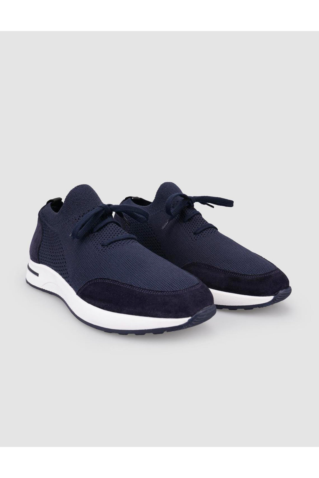 Cabani Shoes Monza Triko Bleu marine Chaussures de sport pour homme à lacets - Bleu marine