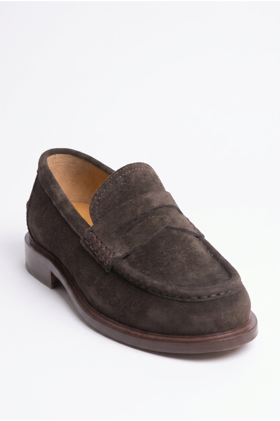 Wavelys Carmen Chaussures en cuir suédé véritable marron élégantes et confortables pour l'école et le travail. - Marron