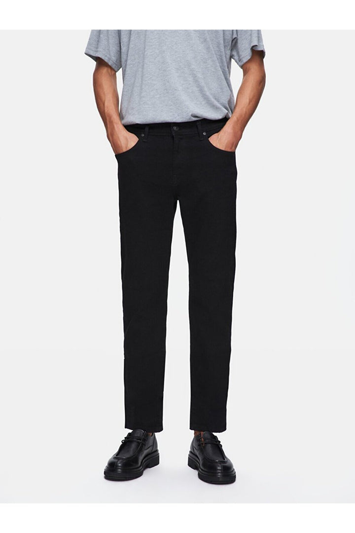 LTB Pantalon taille mi-haute Sawyer Y - Noir_200