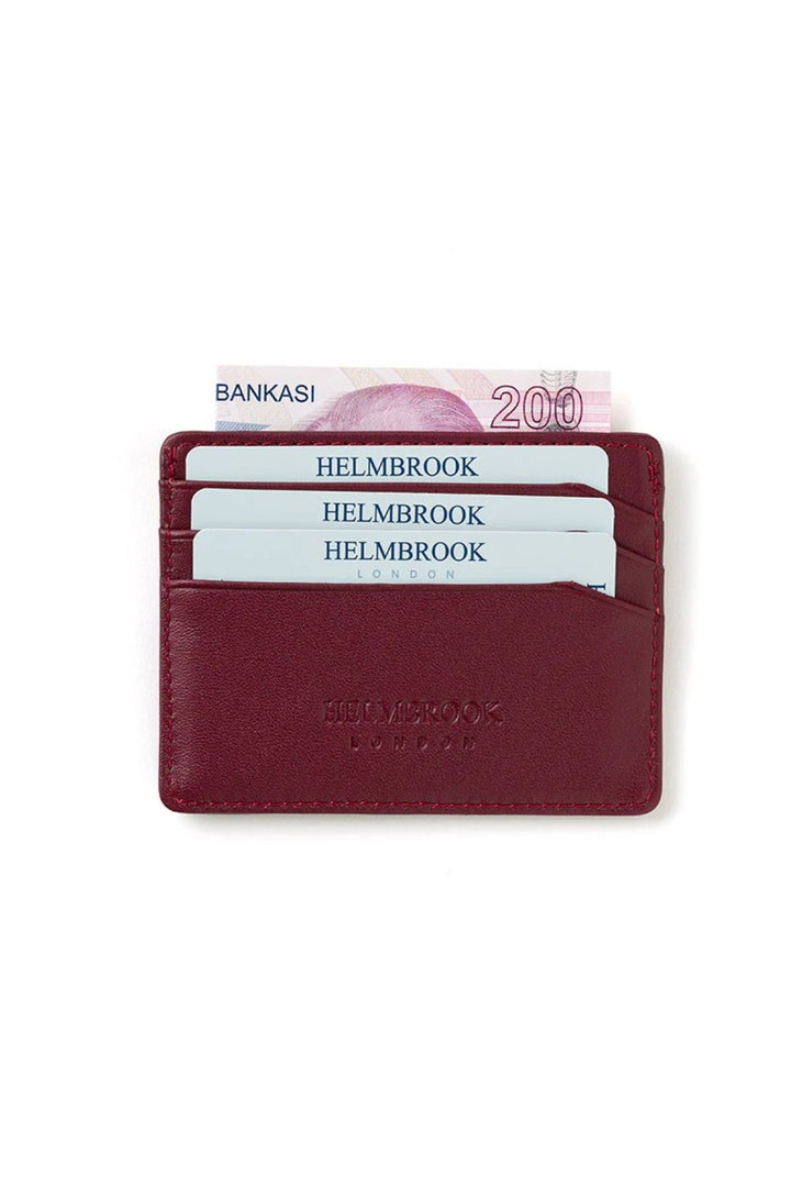 Helmbrook Porte-cartes slim en cuir pour homme de Drew