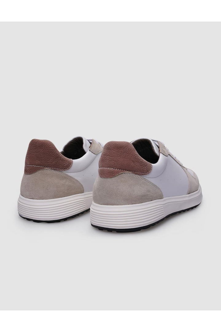 Cabani Shoes %100 Cuir Véritable Blanc - Blanc