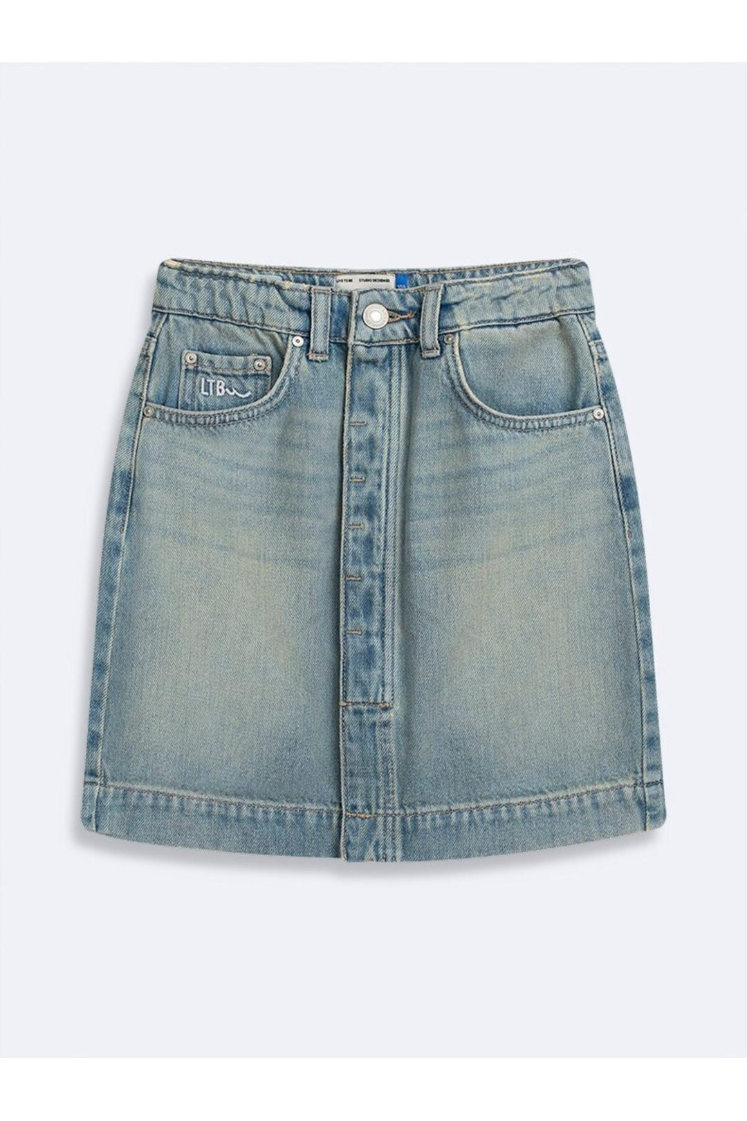 LTB Jupe Zeina G Mid Indigo - mid Indigo