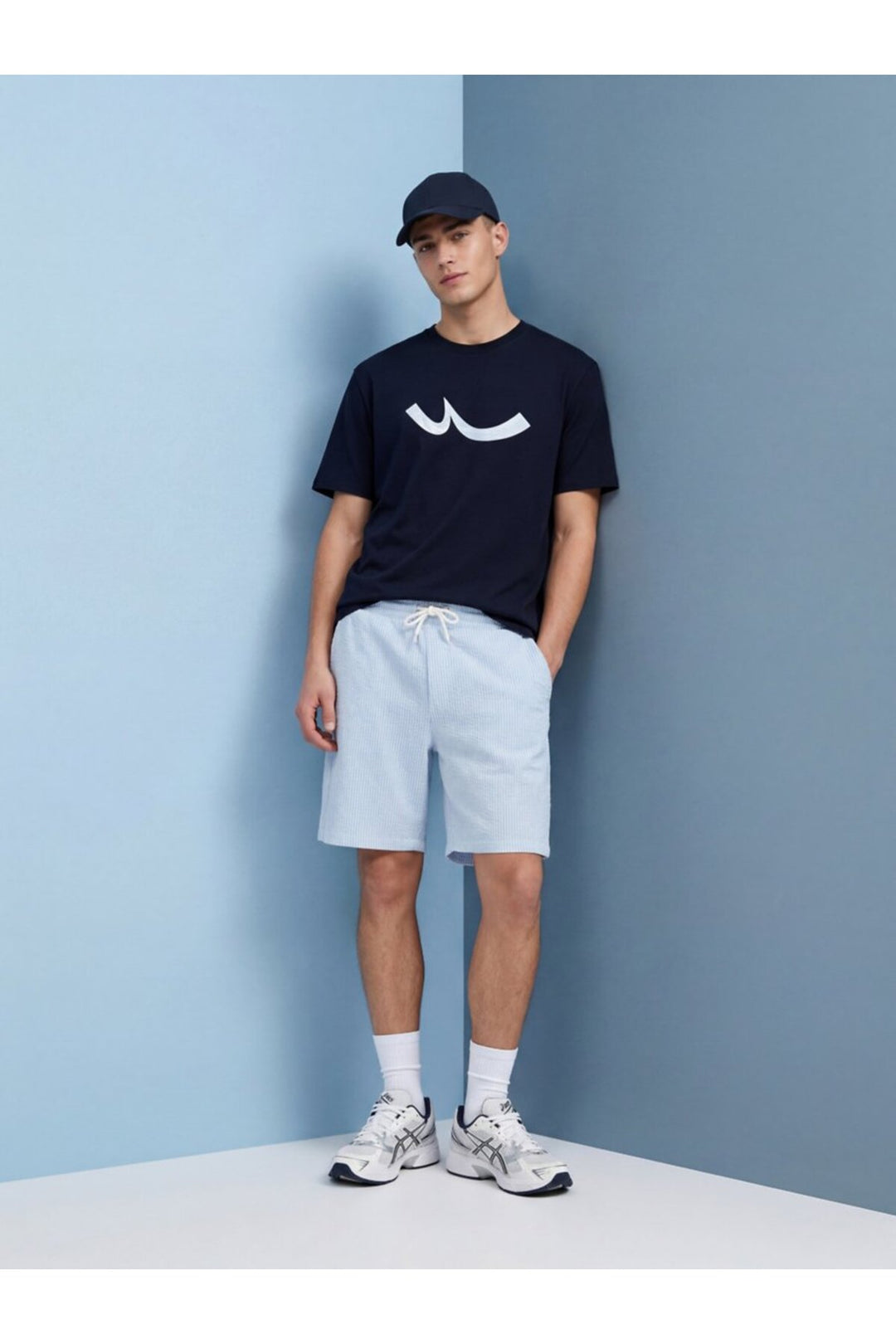 LTB T-shirt bleu marine avec logo imprimé - Bleu marine