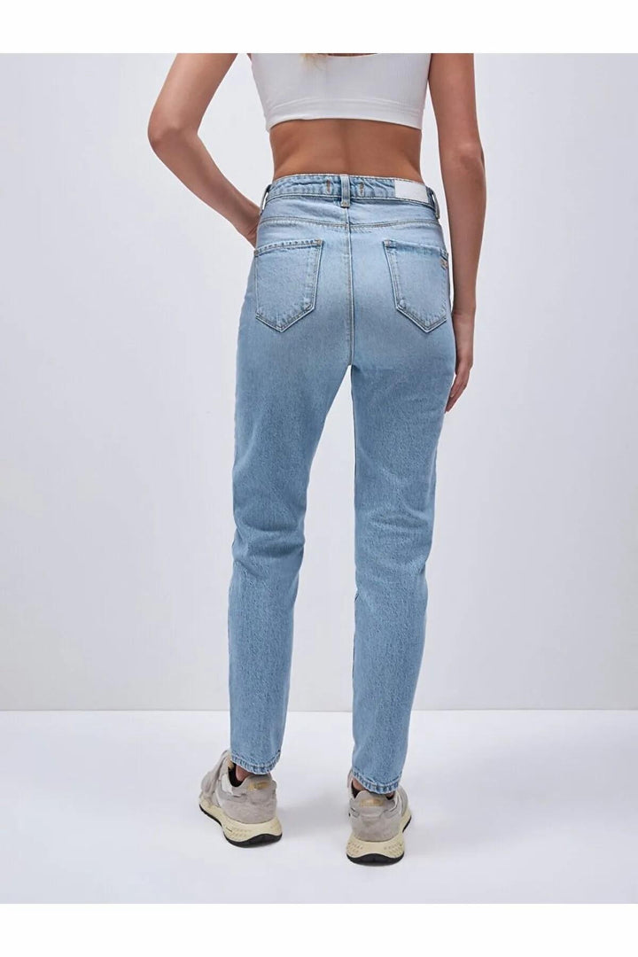 LTB Pantalon Jean Femme Dores Vıole Wash - Bleu