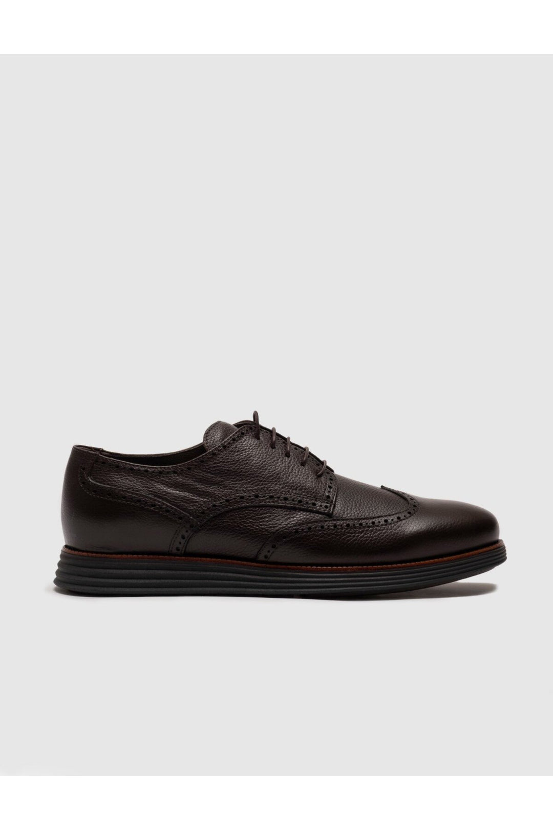 Cabani Shoes Chaussures de ville pour hommes en cuir véritable marron à lacets - Multicolore