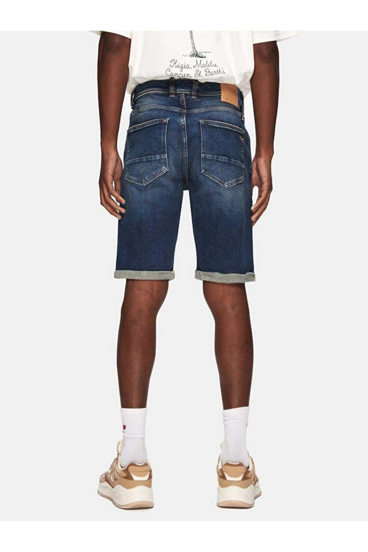 LTB LANCE TARION Short en Jean Homme 55626 - Foncé Bleu_55626