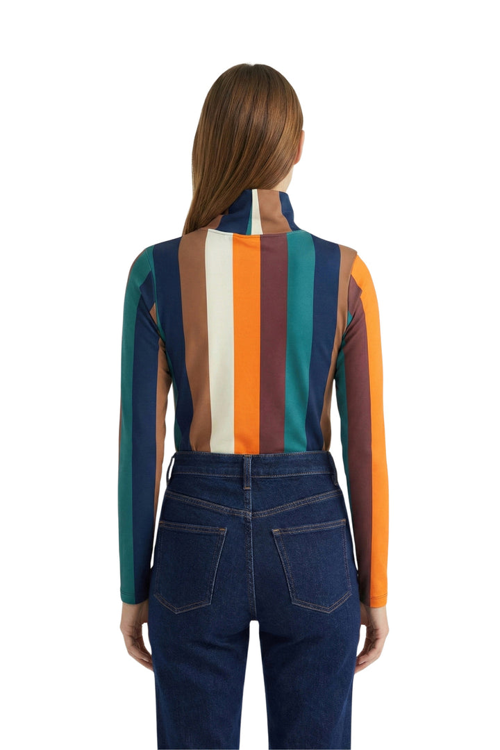 Hipnotico Nomadica Stripe Haut - Multicolore