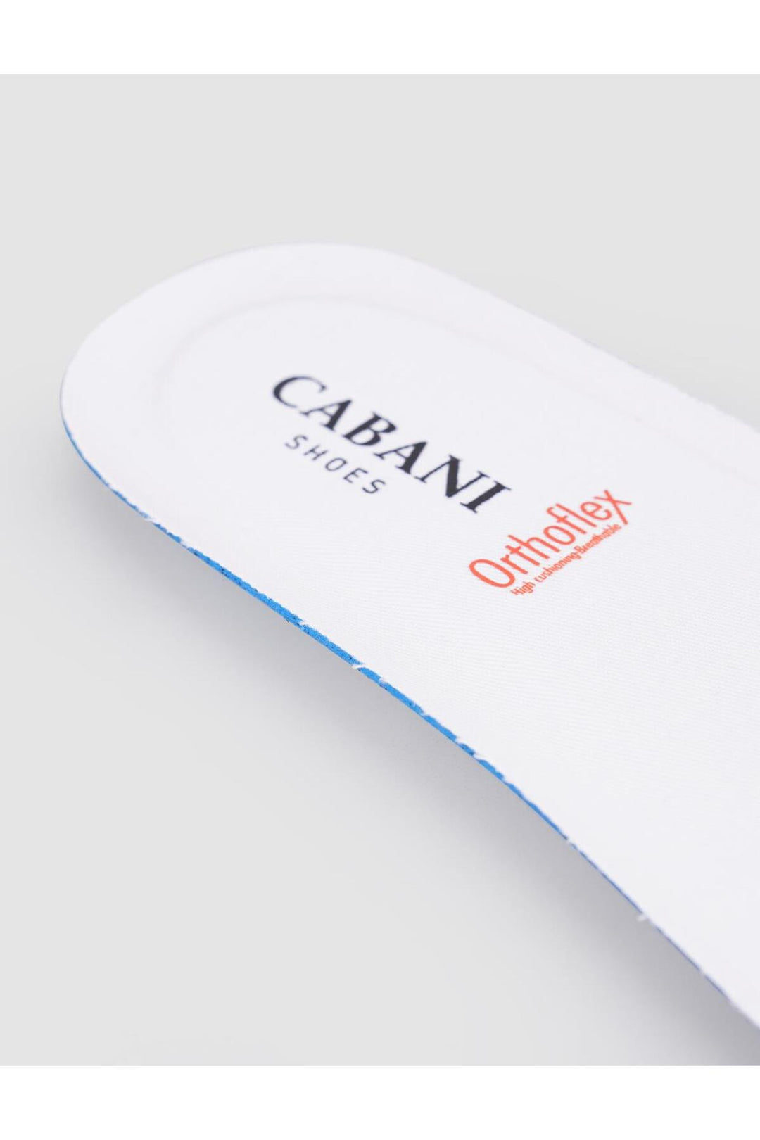 Cabani Shoes OrthoFlex Semelle en Coton Blanc pour Homme