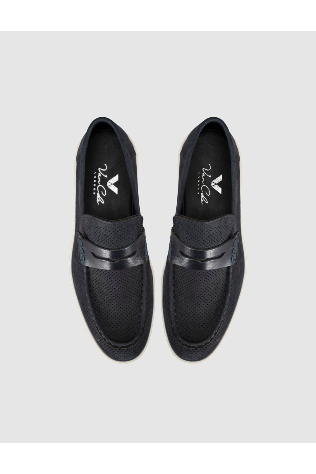 Cabani Shoes Loafer homme en daim noir - Noir