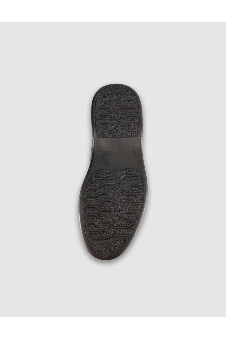 Cabani Shoes Chaussures classiques en cuir véritable noires pour hommes. - Multicolore
