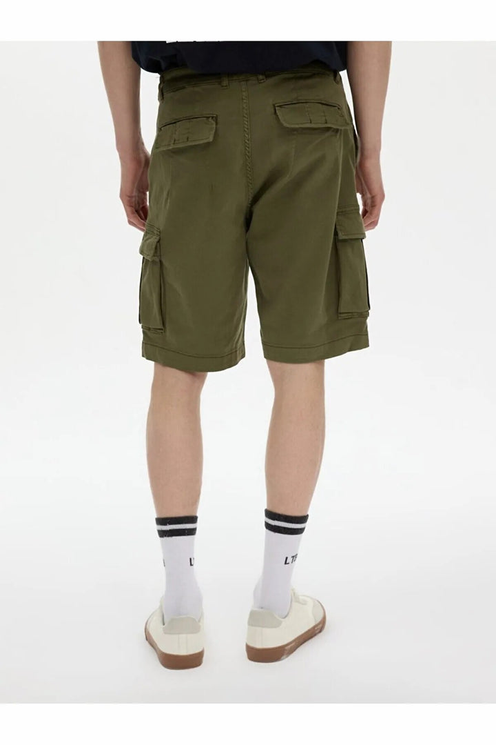 LTB Short Basic Gabardine Regular Cargo Green