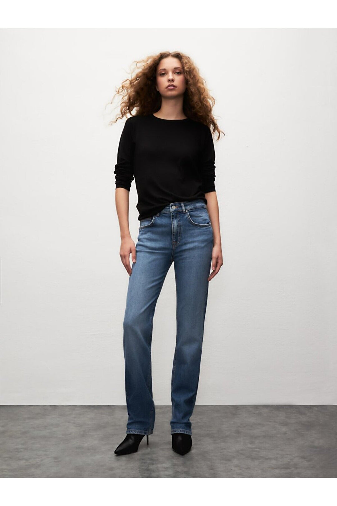 LTB Pantalon droit Lerana Mıd Rıse