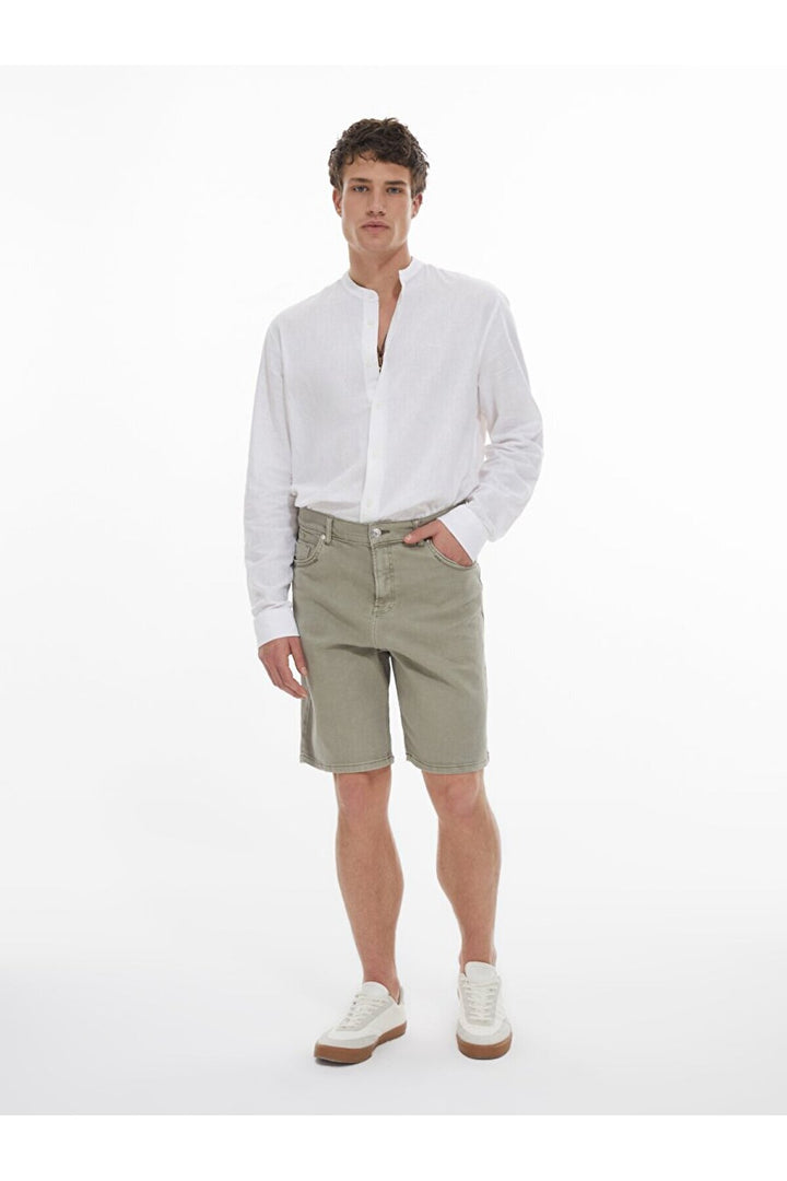 LTB Jean Wendell coupe décontractée taille haute Bermuda
