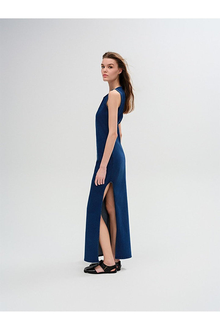 LTB Robe en jean moulante Vonnıe