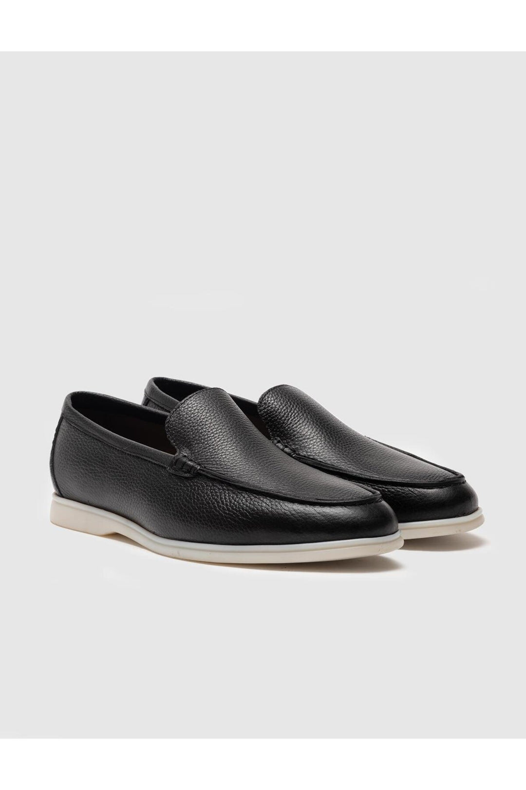 Cabani Shoes Chaussures de ville pour hommes en cuir véritable noires - Multicolore