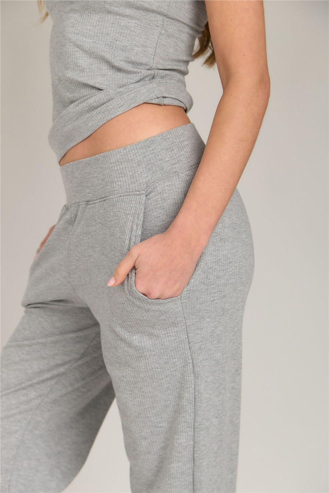 Lovely Things Pantalon de pyjama caraco CAROL - Bordeaux