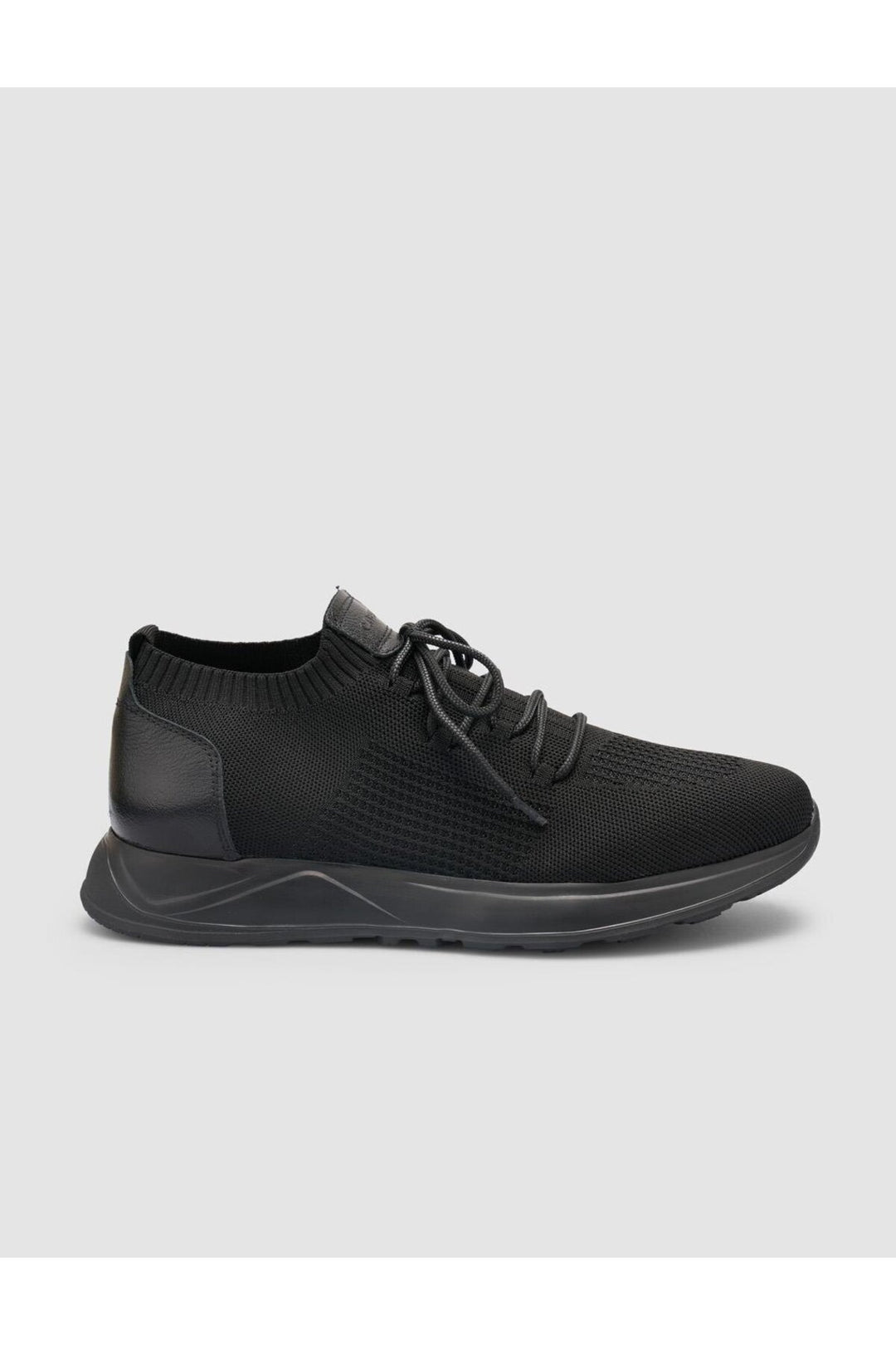 Cabani Shoes Chaussures de sport Napoli pour homme en tricot noir - Noir